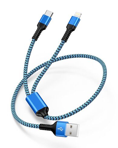 iPhone Charger Cable, 3/6/10FT USB C to USB C Fast Charging Cord, 20W PD3.0 Data Syning for iPhone 16 Pro Max/16 Pro/16 Plus/16/15Pro Max/15 Pro/15Plus/15, Braided Wire for Android Auto &Apple CarPlay in Saudi Arabia