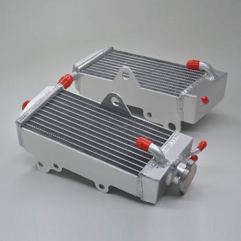 مشعاع ألومنيوم لهوندا CR125R/CR125 1990-1997 (خرطوم أحمر) in Saudi Arabia