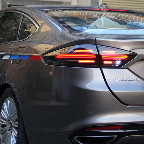 مصابيح خلفية LED من Inguinity Time لسيارة Ford Fusion 2013-2016 مع مجموعة مصابيح خلفية بمؤشر متسلسل لبدء التشغيل in Kuwait