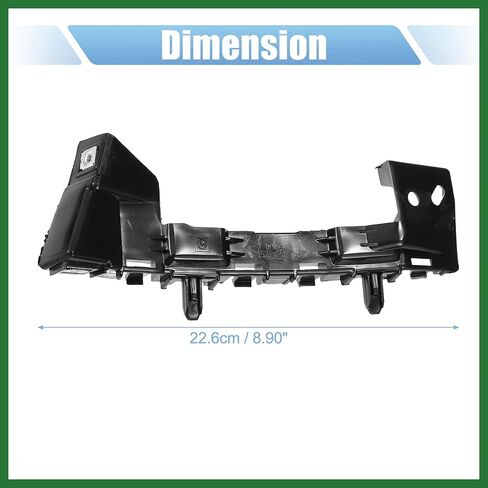 Motoforti 1 Pair Left Right Side Front Bumper Mounting Support Bracket No.84229330/84229332 for Chevrolet Cruze 2016-2019 Long-lasting in Saudi Arabia