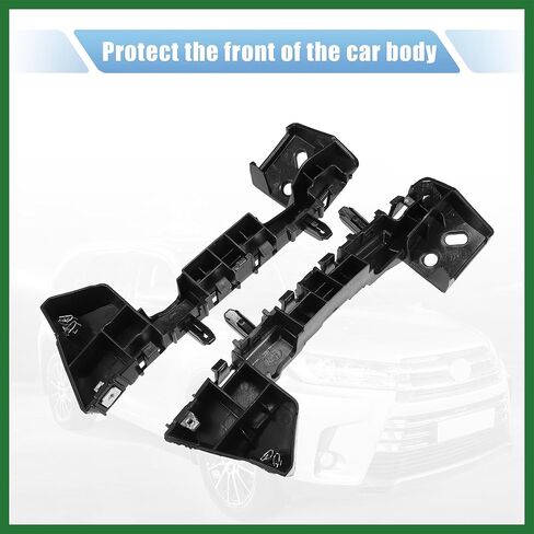 Motoforti 1 Pair Left Right Side Front Bumper Mounting Support Bracket No.84229330/84229332 for Chevrolet Cruze 2016-2019 Long-lasting in Saudi Arabia