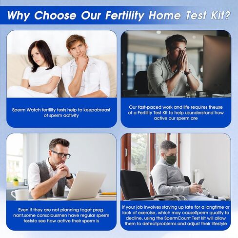 Sperm Microscope, Suitable for Semen, Male Fertility Observation, Home Sperm Testing, can be Used Twice, and Results can be obtained Quickly in Saudi Arabia