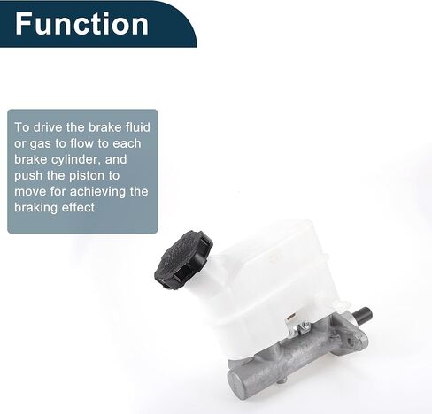 Brake Master Cylinder with Reservoir No.585102E100/58510-2E100 for Hyundai Tucson 2004-2012 Hydraulic Master Cylinder Aluminum Alloy,Plastic 1 Pc in Saudi Arabia