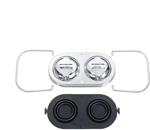 Fit for Chevrolet for Corvette 1967-1982 Car Chrome Steel Engine Brake Master Cylinder Cap Cover Auto Replacement Accessories Parts in Saudi Arabia