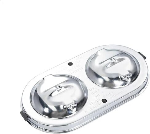 Fit for Chevrolet for Corvette 1967-1982 Car Chrome Steel Engine Brake Master Cylinder Cap Cover Auto Replacement Accessories Parts in Saudi Arabia