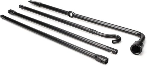 مجموعة أدوات الإطارات الاحتياطية لـ 2004-20014 Ford F-150 | مجموعة أدوات إزالة الإطارات شديدة التحمل مع أداة خفض الإطارات الاحتياطية ومفتاح ربط الصواميل وخطاف | متوافق مع شاحنات تويوتا ودودج | طقم استبدال الإطارات in Kuwait