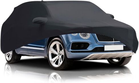Premium Outdoor Covers for Bentley Bentayga Luxury SUV All Weather Protection UV rain Snow dust Dirt and Other Elements, Real Oxford Material with Cotton Liner (Bentayga - Outdoor) in Kuwait
