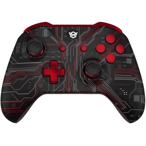 HEXGAMING BLADE Wireless Controller for Xbox Series X & S, for Xbox One, and for Windows 7/8/10-2 Remappable Back Buttons - Triggers Stop - Interchangeable Thumbsticks - Mystic Sigil in Saudi Arabia
