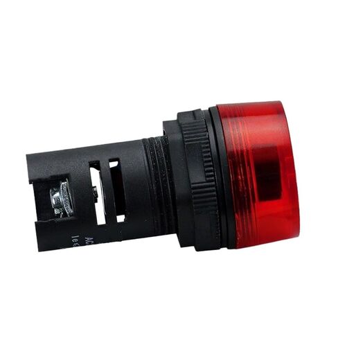 ND16-22FS 220V 24V AD16-22SF 22mm LED صفارة إنذار الضوء (ND16-22FSAC220Vred) in Saudi Arabia