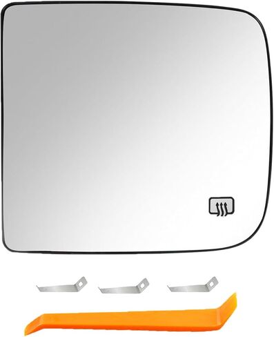 Heated Towing Convex Mirror Glass for 09-20 Dodge Ram 1500 2500 3500 4500 5500 Left Driver Side Upper Exterior Mirrors Glass Heating Big Tow Convex Mirror 68067729AA 68067727AA 68286843AA CH1324127 in Saudi Arabia