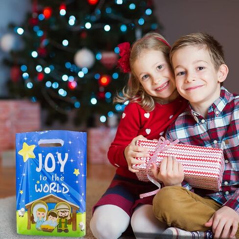 ceiba tree Nativity Goodie Bags, 25PCS Christmas Treat Bags Plastic Gift Bags for Sunday School, VBS, and Nativity Party Supplies in Saudi Arabia