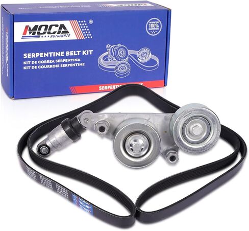 مجموعة شداد الحزام الأفعواني MOCA مناسبة لـ 06-08 لـ Honda Pilot 3.5L FWD، 10-11 لـ Pilot 3.5L المحرك الرئيسي، 08-10 لـ Accord 3.5L، 05-10 لـ Honda Odyssey 3.5L 3471CC V6 محرك الغاز الرئيسي in Kuwait