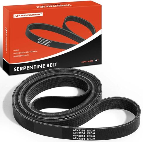 A-Premium Engine Serpentine Drive Belt Compatible with Dodge Sprinter 2500 2003-2005, Sprinter 3500 2003-2005 & Freightliner Sprinter 2500 2002-2005, Sprinter 3500 2002-2005, 2.7L in Saudi Arabia