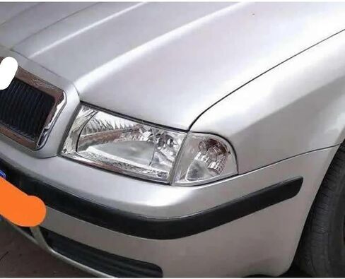 متوافق مع غطاء المصباح الأمامي S-koda Octavia 2001-2004 - عدسة غطاء المصباح الأمامي الشفاف - ملحق السيارة الزجاجي (A Piar) in Saudi Arabia