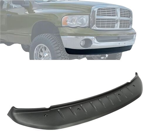 KUAFU Valance Compatible with 2009-2010 Dodge Ram 1500, 2011-2018 Ram 1500, 2019-2022 Ram 1500 Classic Replacement for 55112616AA CH1090133 Front Bumper Lower Deflector in Saudi Arabia
