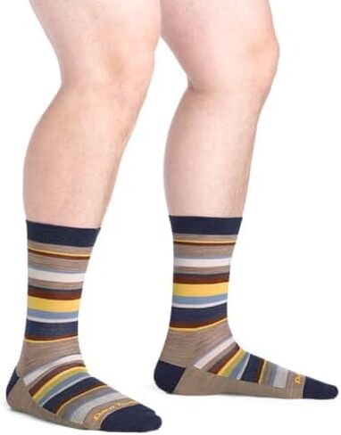 Darn Tough Vermont Druid Crew فحم خفيف الوزن MD (الولايات المتحدة 8-9.5) in Saudi Arabia