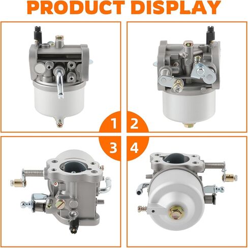 72558-G01 Carburetor With Fuel pump for EZGO Golf 4-Cycle Workhorse & ST350 Models 350cc (for Robin) Engines, #72558-G05 72840-G02 72021-G01 in Saudi Arabia