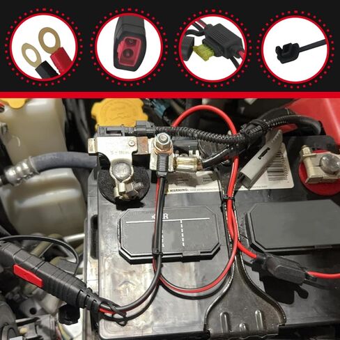 مجموعة أسلاك متوافقة مع موديلات NOCO G750، G1100، G3500، G7200، G4، لـ GENIUS1/ GENIUS2/ GENIUS2X2/ GENIUS2X4/ GENIUS5/ GENIUS10 in Saudi Arabia