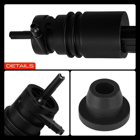 A-Premium Front Windshield Washer Pump Compatible with BMW 528i, 528i 535d 535i 550i xDrive, 535d, 535i, 535i GT, 550i, 550i GT, X3, 740i, 740Ld 740Li xDrive, 740Li, 750i in Saudi Arabia