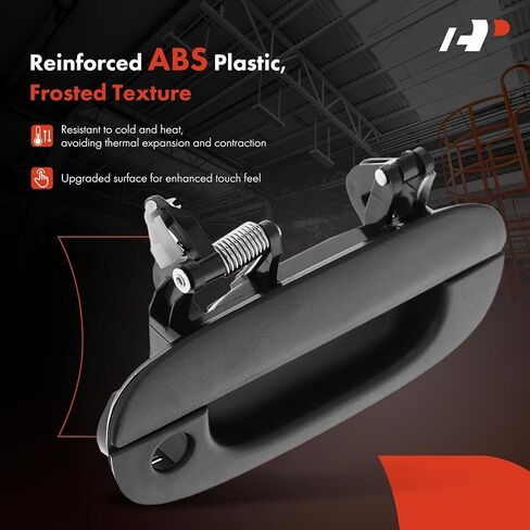 A-Premium Outside Exterior Door Handles Compatible with Dodge Ram 1500 1994-2001, Ram 2500 3500 1994-2002, Textured Black, 2-PC Set, Front Driver and Passenger Side in Saudi Arabia