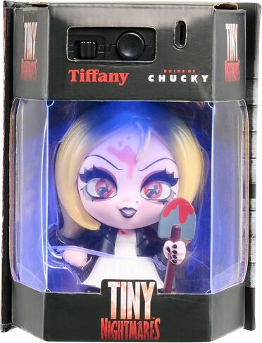 Tiny Nightmares 3-inch Black Light Edition Collectible Tiffany Figure, Amazon Exclusive, Toy for Fans, Teenagers, Adults. Boys, Girls, Ages 14 and Up by Just Play in Saudi Arabia