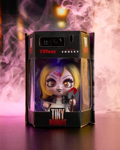 Tiny Nightmares 3-inch Black Light Edition Collectible Tiffany Figure, Amazon Exclusive, Toy for Fans, Teenagers, Adults. Boys, Girls, Ages 14 and Up by Just Play in Saudi Arabia