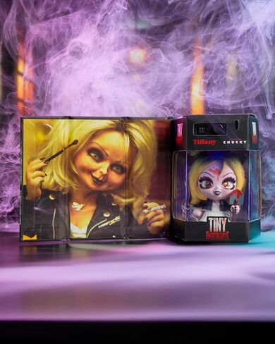 Tiny Nightmares 3-inch Black Light Edition Collectible Tiffany Figure, Amazon Exclusive, Toy for Fans, Teenagers, Adults. Boys, Girls, Ages 14 and Up by Just Play in Saudi Arabia