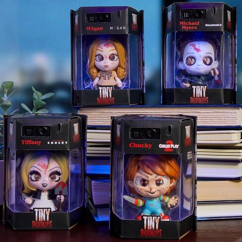 Tiny Nightmares 3-inch Black Light Edition Collectible Tiffany Figure, Amazon Exclusive, Toy for Fans, Teenagers, Adults. Boys, Girls, Ages 14 and Up by Just Play in Saudi Arabia