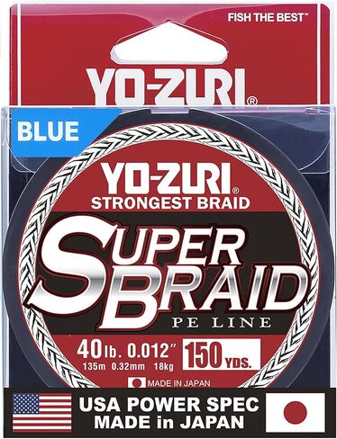 Yo-Zuri YZ-SB-40LB-5C-330YD: Superbraid Five Color 330Yds 40Lbs, (5 Color) in Saudi Arabia