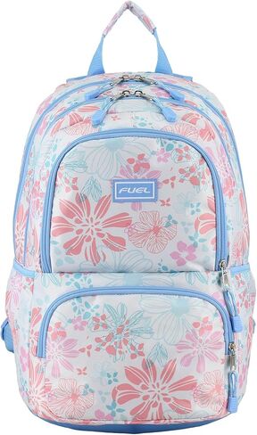 FUEL Hiking Laptop Backpack, College Bookbag, Travel Daypack with 5 Compartments, Dynamo Tech Pocket, 18.5 Inches in Kuwait