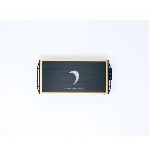مكبر صوت Diamond Audio MICRO82U للدراجات النارية ثنائي القناة من الفئة D، متوافق مع Harley Davidson، يتضمن مقبض الجهير، 200 واط × 2 @ 4 أوم، 300 واط × 2 @ 2 أوم in Kuwait