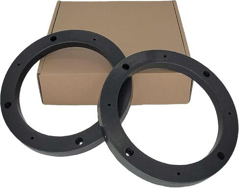 6X9 Universal Plastic Vehicle Speaker Spacer Ring Adapter, 6" x 9" Inch Car Speaker Beveled Spacer Mounting Bracket Adapter Speaker Mat, 1 Pair in Saudi Arabia