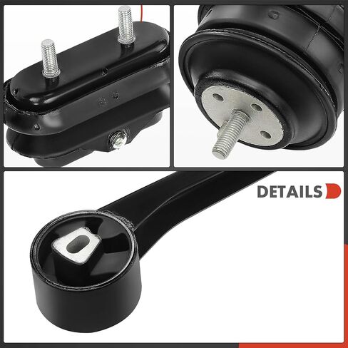 A-Premium 3PCS Engine Motor Mount and Transmission Mount and Torque Strut Mount Kit Compatible with Buick Lucerne 2006-2011 4.6L & Cadillac DTS 2006-2011 4.6L, Automatic Transmission in Saudi Arabia