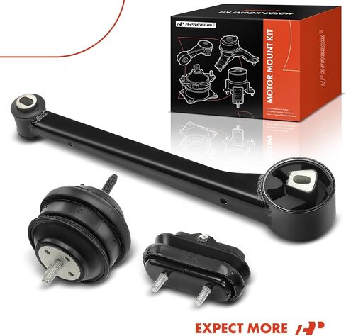 A-Premium 3PCS Engine Motor Mount and Transmission Mount and Torque Strut Mount Kit Compatible with Buick Lucerne 2006-2011 4.6L & Cadillac DTS 2006-2011 4.6L, Automatic Transmission in Saudi Arabia