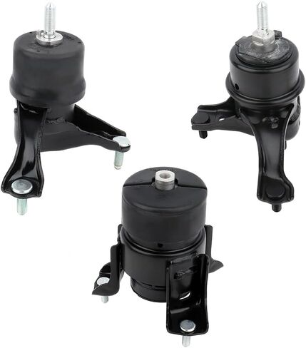 مجموعة حامل محرك المحرك وناقل الحركة من OCPTY متوافقة مع 2007-2011 لسيارة Toyota for Camry 2009-2015 لسيارة Toyota Venza 2.4L w/AUTO # A62009، A4295، A4288 3 قطع in Saudi Arabia