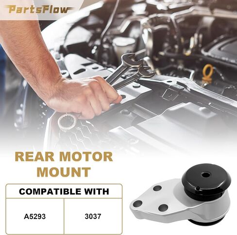 PartsFlow 3PCS Engine Motor Mount and Transmission Mount Set Compatible with Ford Escape Mazda Tribute 2001 2002 2003 2004, L4 2.0L V6 3.0L, Sport Utility, 3L8Z6038EA, 4L8Z6068EA in Saudi Arabia