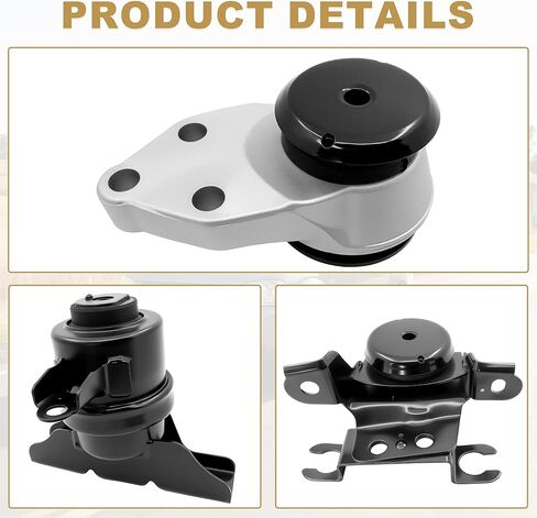 PartsFlow 3PCS Engine Motor Mount and Transmission Mount Set Compatible with Ford Escape Mazda Tribute 2001 2002 2003 2004, L4 2.0L V6 3.0L, Sport Utility, 3L8Z6038EA, 4L8Z6068EA in Saudi Arabia