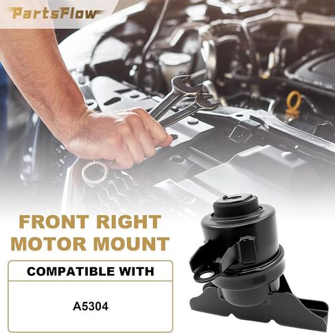 PartsFlow 3PCS Engine Motor Mount and Transmission Mount Set Compatible with Ford Escape Mazda Tribute 2001 2002 2003 2004, L4 2.0L V6 3.0L, Sport Utility, 3L8Z6038EA, 4L8Z6068EA in Saudi Arabia