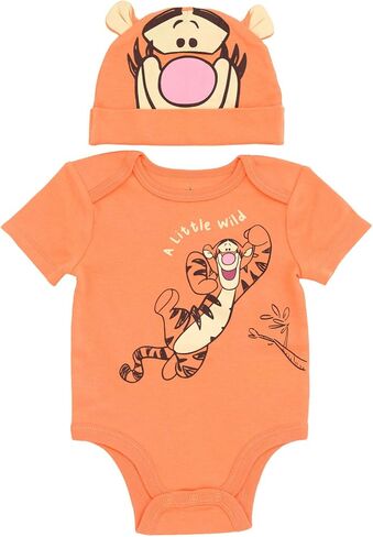 Disney Winnie the Pooh Tigger Infant Baby Boys Cosplay Bodysuit and Hat Set 24 Months in Saudi Arabia