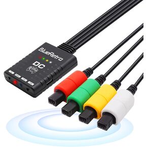 RetroScaler NGC Wireless Controller Adapter - Supports NGC Game Console, Compatible with PS3/PS4/PS5, Xbox One S, Series X/S, Switch Pro Bluetooth Controllers in Kuwait