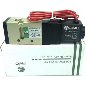 صمام الملف اللولبي هوائي PS140S/H PS380S PS140D PS380D صمام اتجاهي 24 فولت 110 فولت (PS380S DC24V) in Kuwait