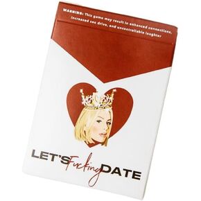 لعبة بطاقات Let's Fucking Date، لعبة حفلات للبالغين مع 50 رسالة محادثة، لعبة مواعدة ممتعة للأفراد والأزواج in Kuwait