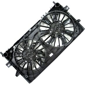 Dual Radiator and Condenser Fan Assembly Left fits Chevrolet Impala 2013 1Pcs in Saudi Arabia
