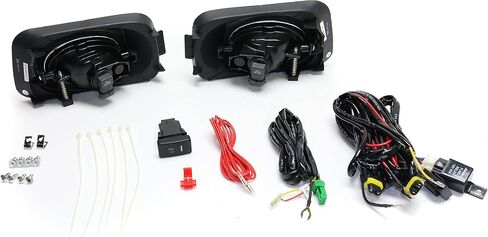 Garage-Pro Front, Driver and Passenger Side Fog Light Set of 2 Compatible with 2004-2005 Acura TSX in Saudi Arabia