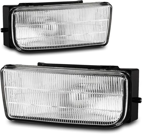 مصابيح الضباب متوافقة مع BMW 318ti 318is 318i 320i 325is 325i 323is 323i 328is 328i M3 1992-1999 مجموعة مصابيح سائق الركاب استبدال واضح in Saudi Arabia
