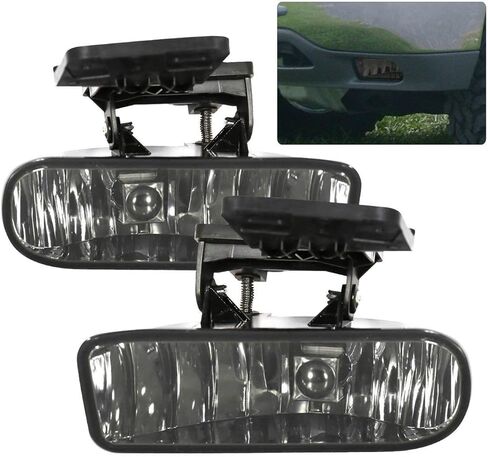 استبدال مصابيح الضباب للسائق والركاب لشاحنة بيك اب جي إم سي SUV 10385054 10385055 (كروم) (كروم) (SMOKE1) in Saudi Arabia