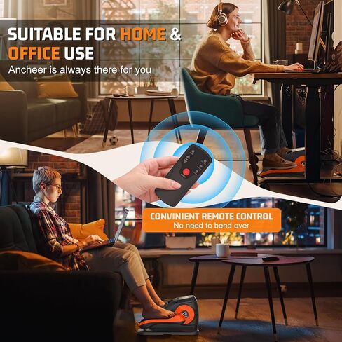 Exercise Bike, ANCHEER Stationary Bikes for Home with LCD Monitor/Ipad Mount Silent Smooth Sturdy Easy Assemble Move Compact Spin Bike Cardio Workout Bike for Home Gym in Kuwait