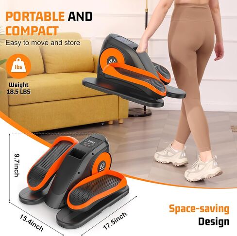 Exercise Bike, ANCHEER Stationary Bikes for Home with LCD Monitor/Ipad Mount Silent Smooth Sturdy Easy Assemble Move Compact Spin Bike Cardio Workout Bike for Home Gym in Kuwait