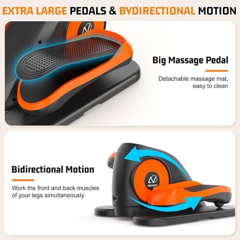 Exercise Bike, ANCHEER Stationary Bikes for Home with LCD Monitor/Ipad Mount Silent Smooth Sturdy Easy Assemble Move Compact Spin Bike Cardio Workout Bike for Home Gym in Kuwait