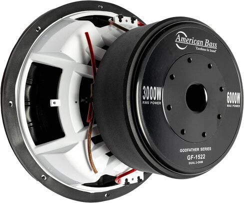 مضخم صوت American Bass Godfather 1222 مقاس 12 بوصة 3000 وات RMS 6000 وات كحد أقصى in Kuwait